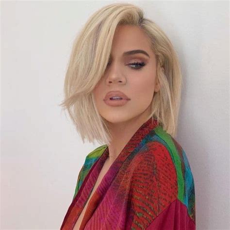 chloe blue hair|khloe Kardashian new haircut.